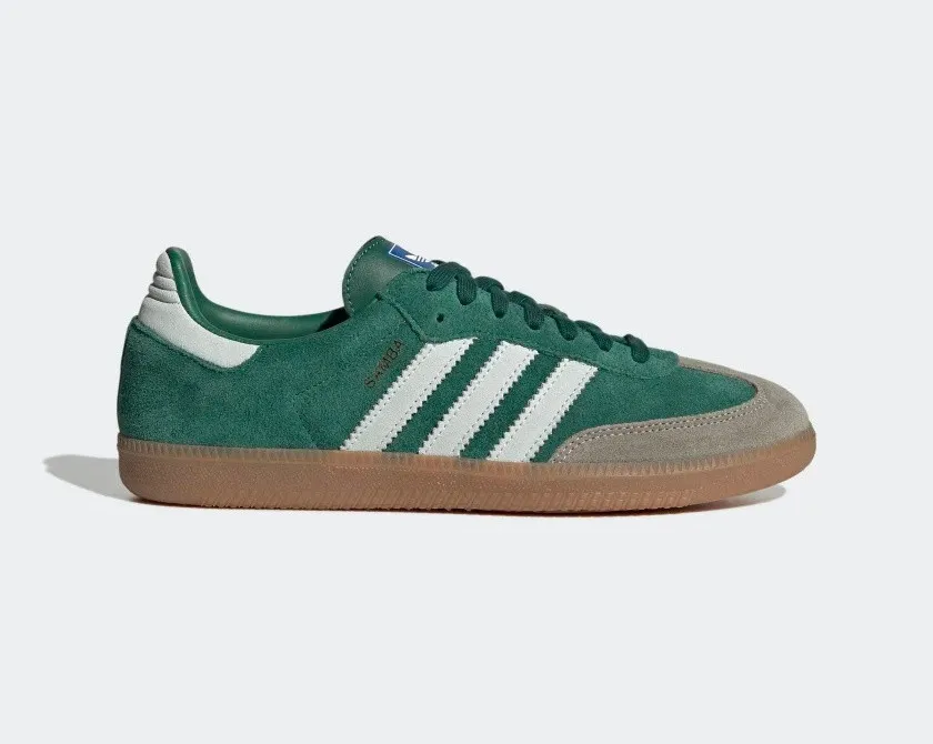 Adidas Samba OG Collegiate Green Footwear White Gum ID2054