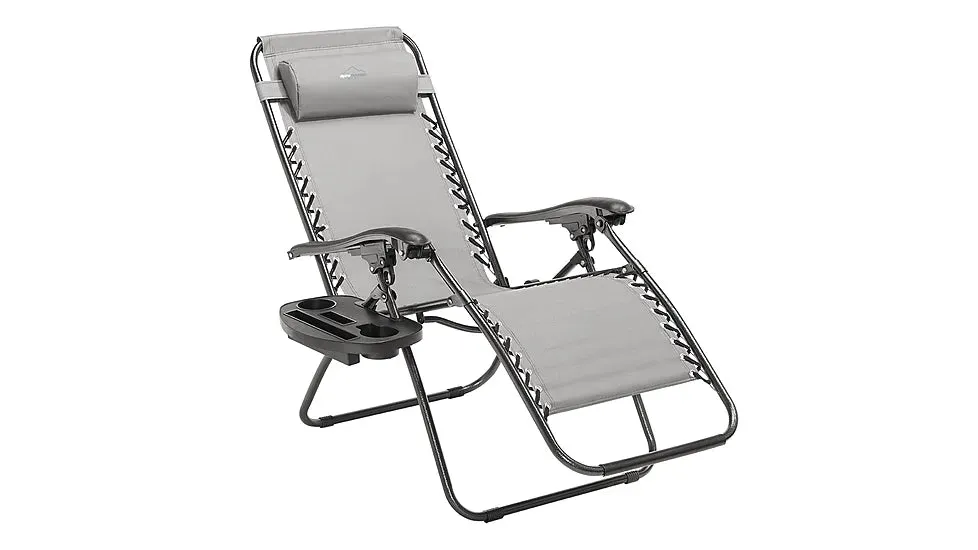 Alpine Mountain Gear Anti-Gravity Chair AMG-AGC/GRY, Color: Gray