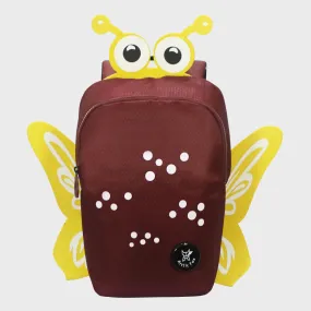 Arctic Fox Butterfly Tawny Port school bag