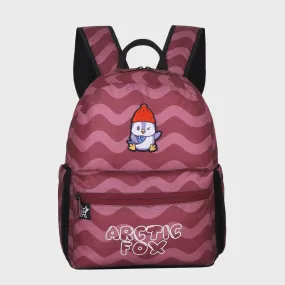 Arctic Fox Frost Tawny Port School Backpack for Boys and Girls