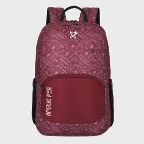 Arctic Fox Warli Tawny Port Laptop Backpack