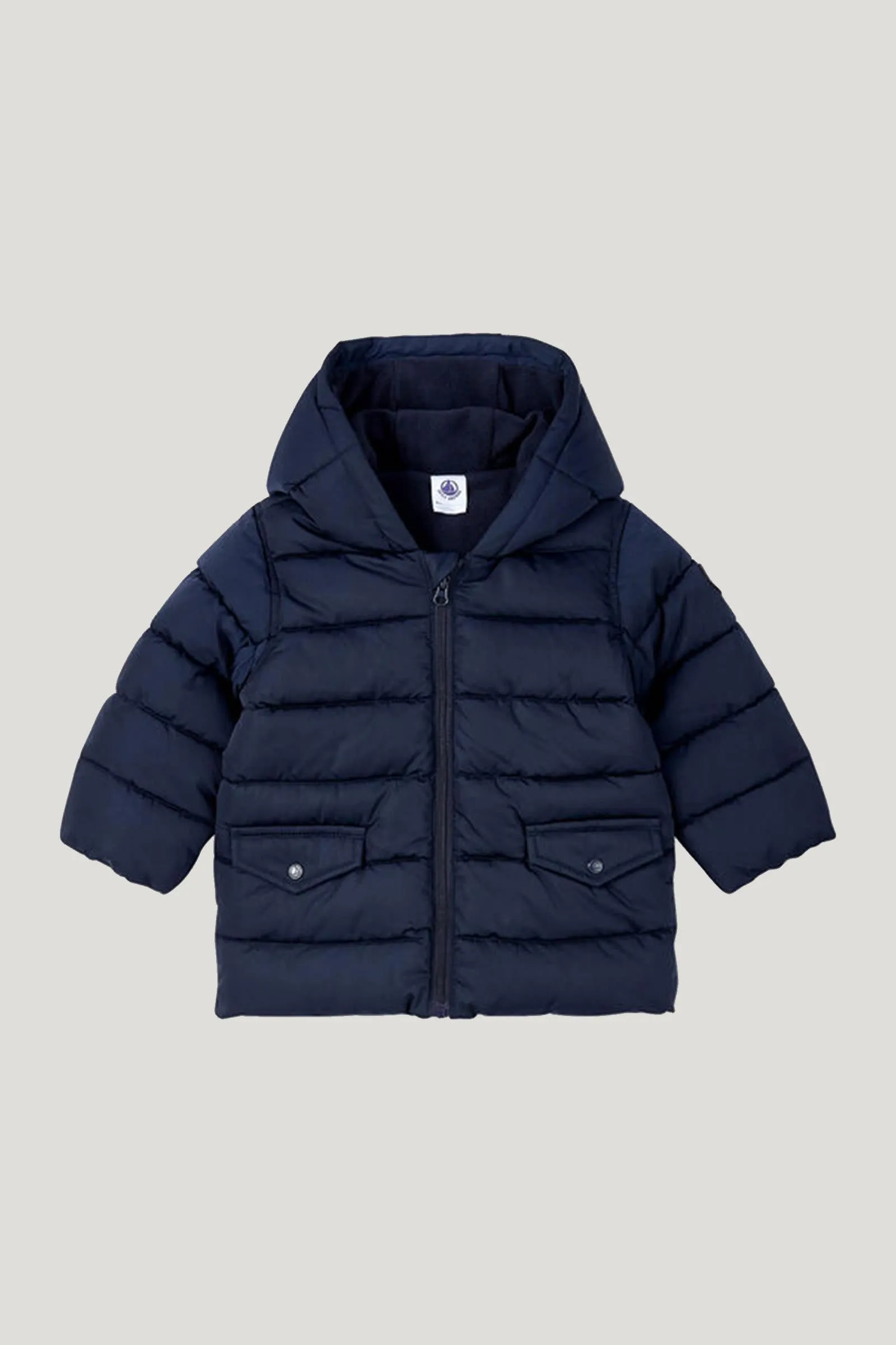 Baby Boy's Navy Quilted Puffer Jacket