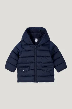 Baby Boy's Navy Quilted Puffer Jacket