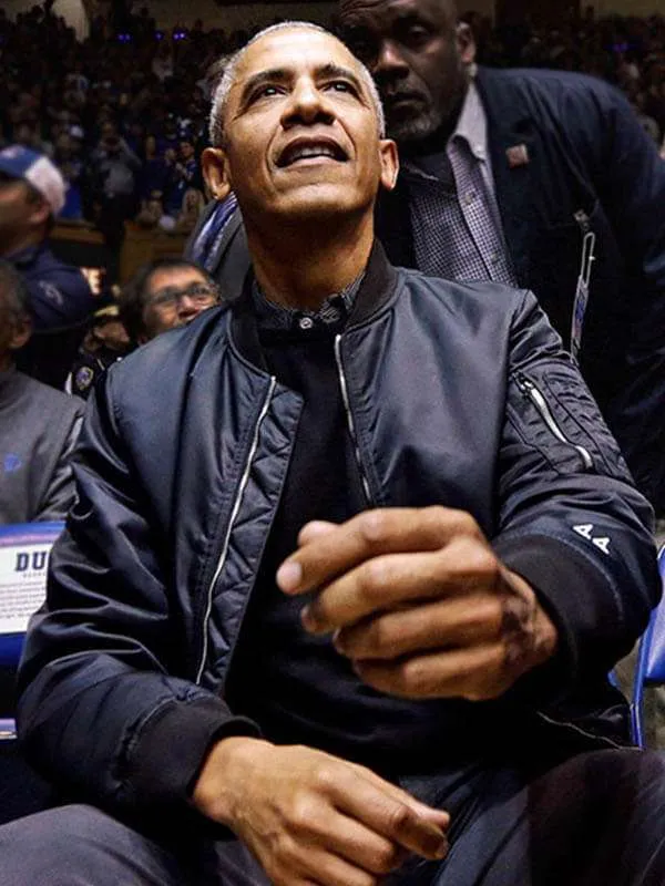 Barack Obama Bomber Jacket - New American Jackets