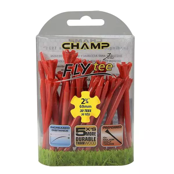 Champ Fly Tees 2.75 Plastic Golf Tees