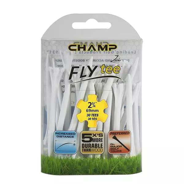 Champ Fly Tees 2.75 Plastic Golf Tees