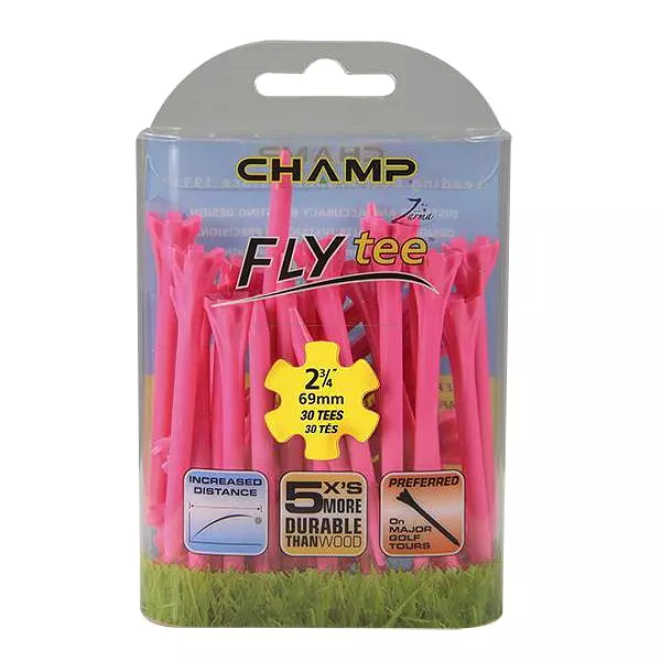 Champ Fly Tees 2.75 Plastic Golf Tees