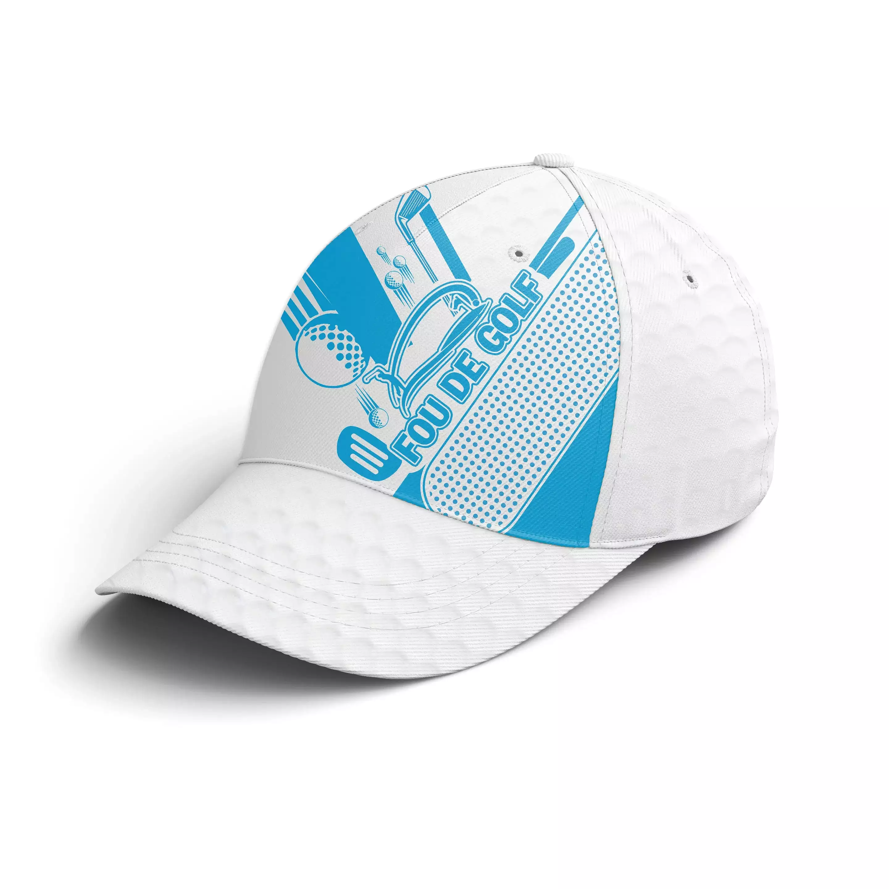 Chiptshirts-Casquette De Golf Performance-Motifs Balle De Golf-Club de Golf-Cadeau Idéal Pour Fans De Golf - CTS10062236