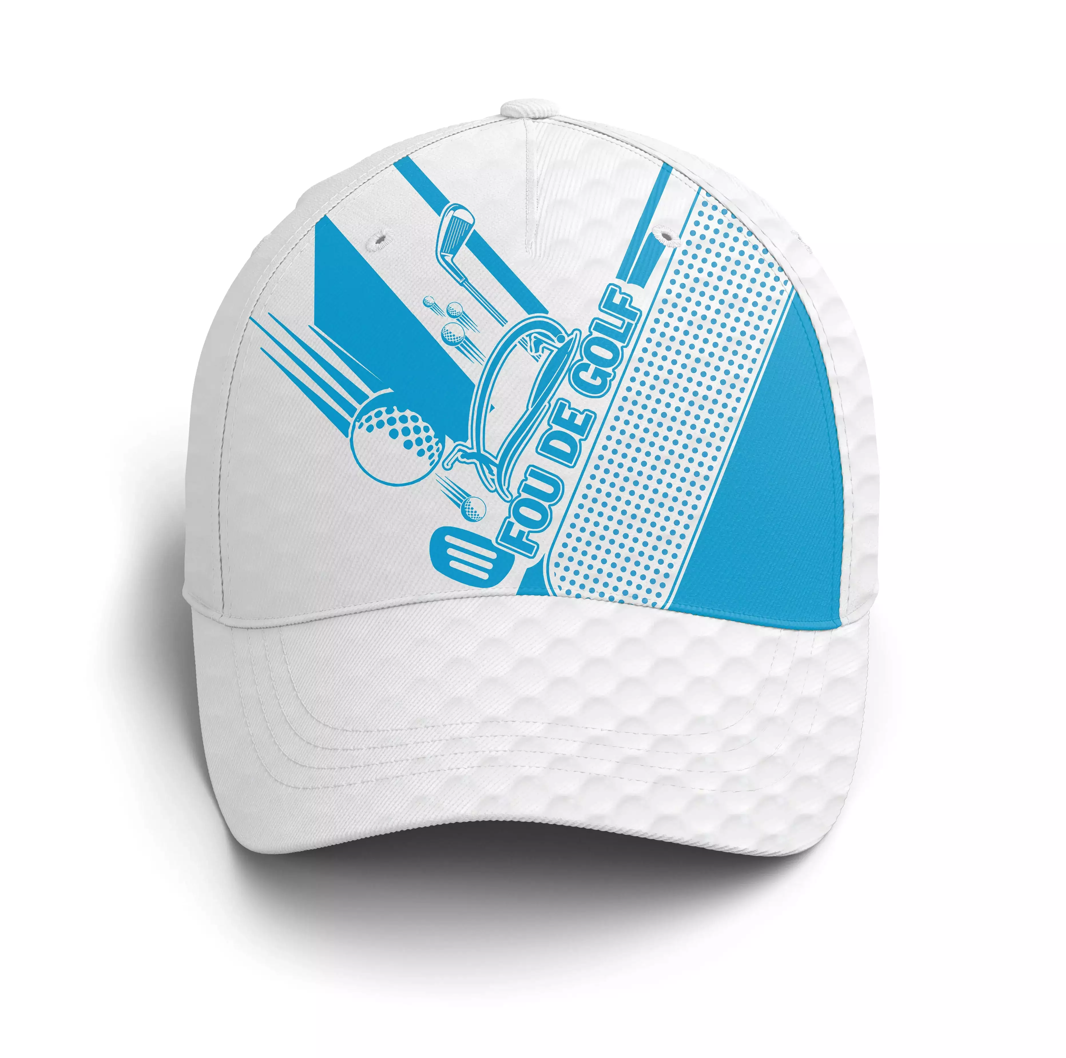 Chiptshirts-Casquette De Golf Performance-Motifs Balle De Golf-Club de Golf-Cadeau Idéal Pour Fans De Golf - CTS10062236