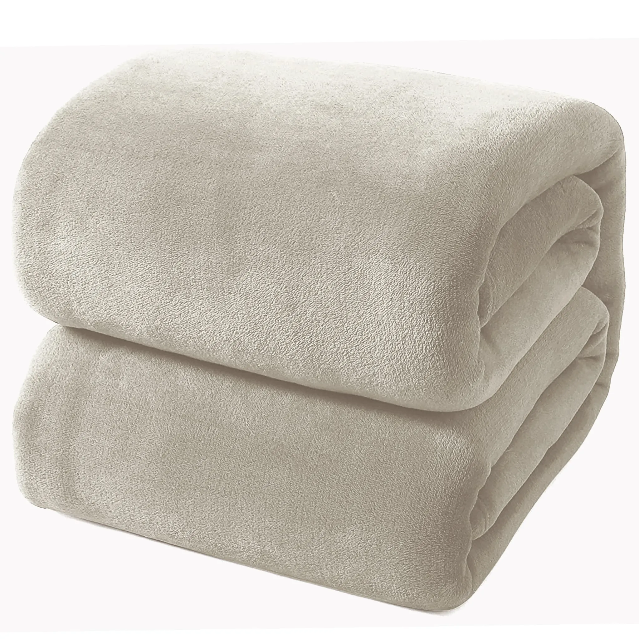 Clément - Gear Soft Flannel Blankets - DQ Taupe  - Clement