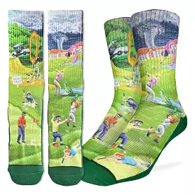 Crazy Golf Mens Socks