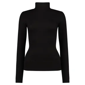 Daily Sports Ancona Ladies Golf Roll Neck Black