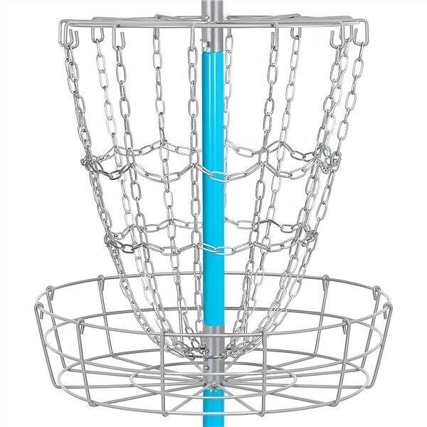 Disc Golf Basket Game - High-Quality Metal Frame & Galvanized Chains