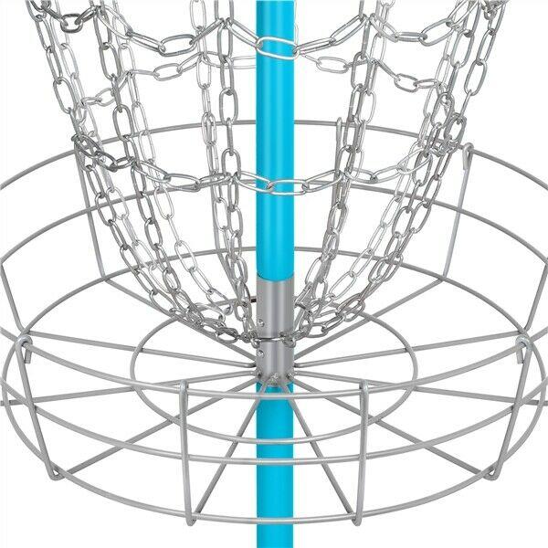 Disc Golf Basket Game - High-Quality Metal Frame & Galvanized Chains