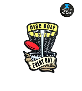 Disc Golf Every Day Pin