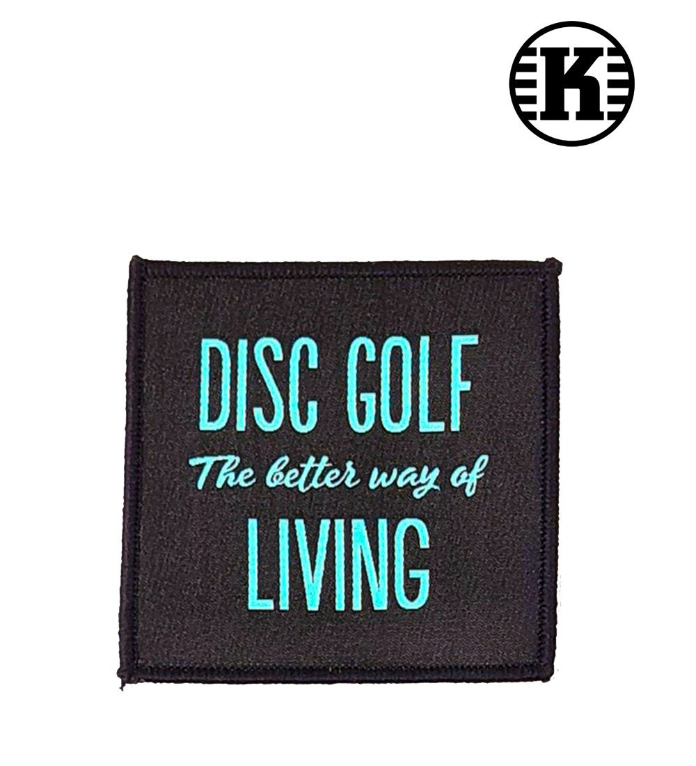 Disc Golf The better way of Living Patch