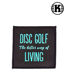 Disc Golf The better way of Living Patch