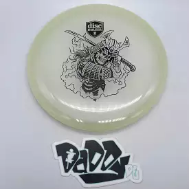 Discmania Active Line Premium Glow Shogun Undead Samurai Halloween Stamped Putt & Approach