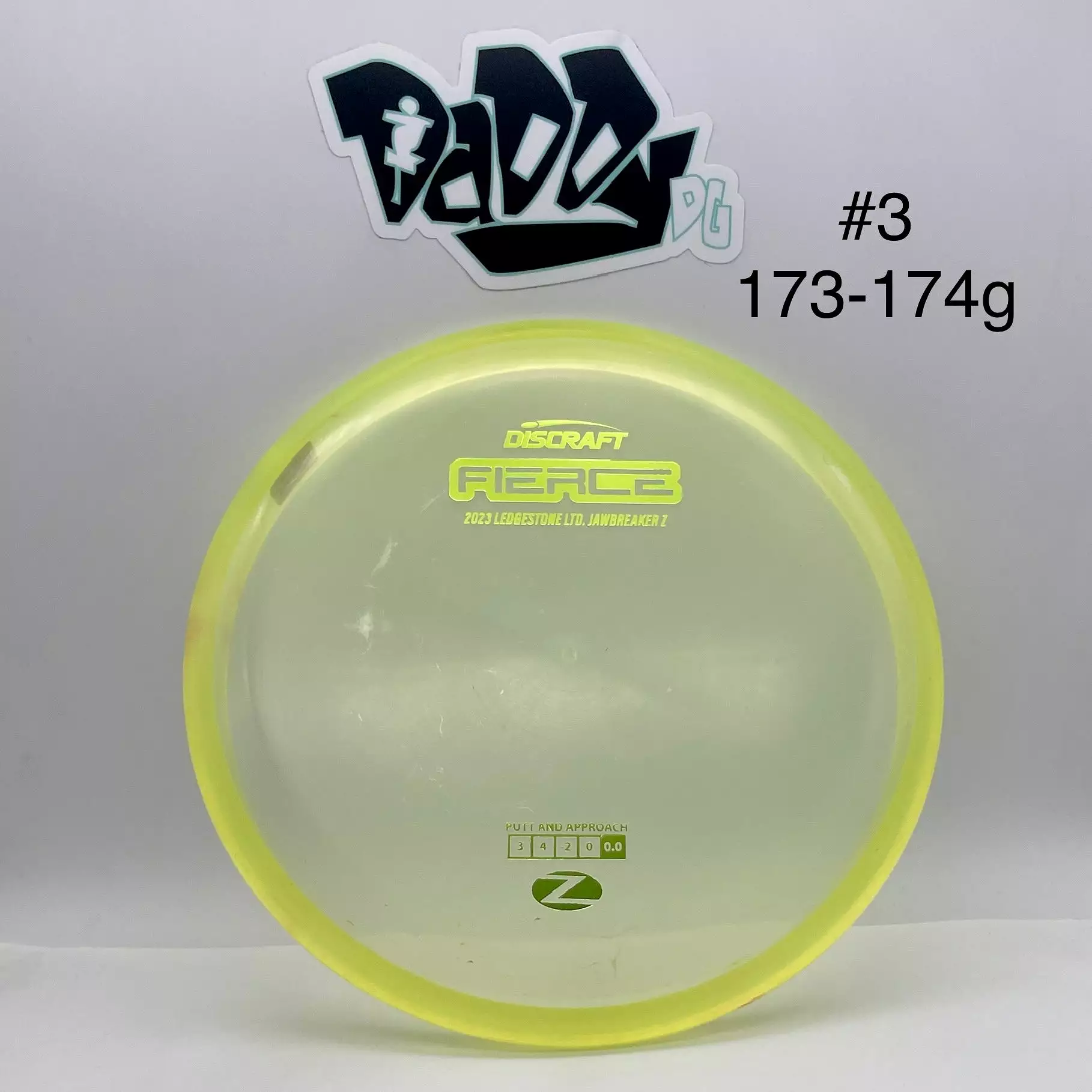 Discraft 2023 Ledgestone Jawbreaker Z Pierce Putt & Approach