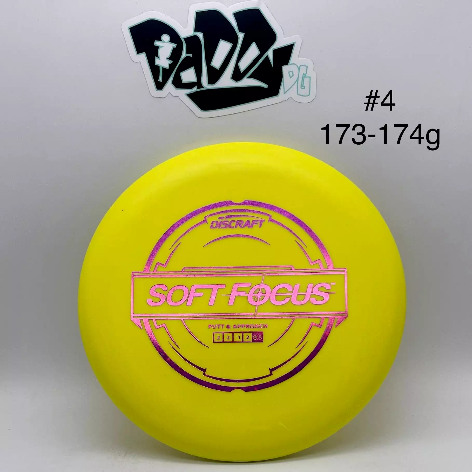 Discraft Soft Putter Line Focus Putt & Approach