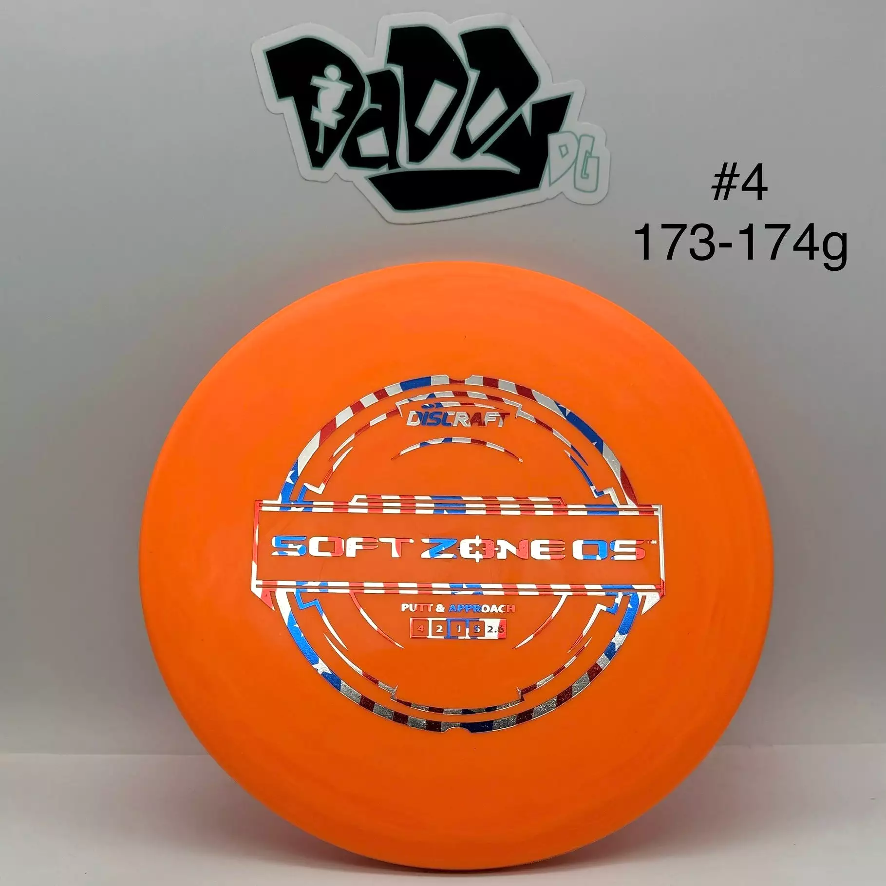 Discraft Soft Putter Line Zone OS Putt & Approach