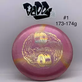 Discraft Ti Swirl 2023 Ledgestone Challenger SS Burnout Stamped Putt & Approach