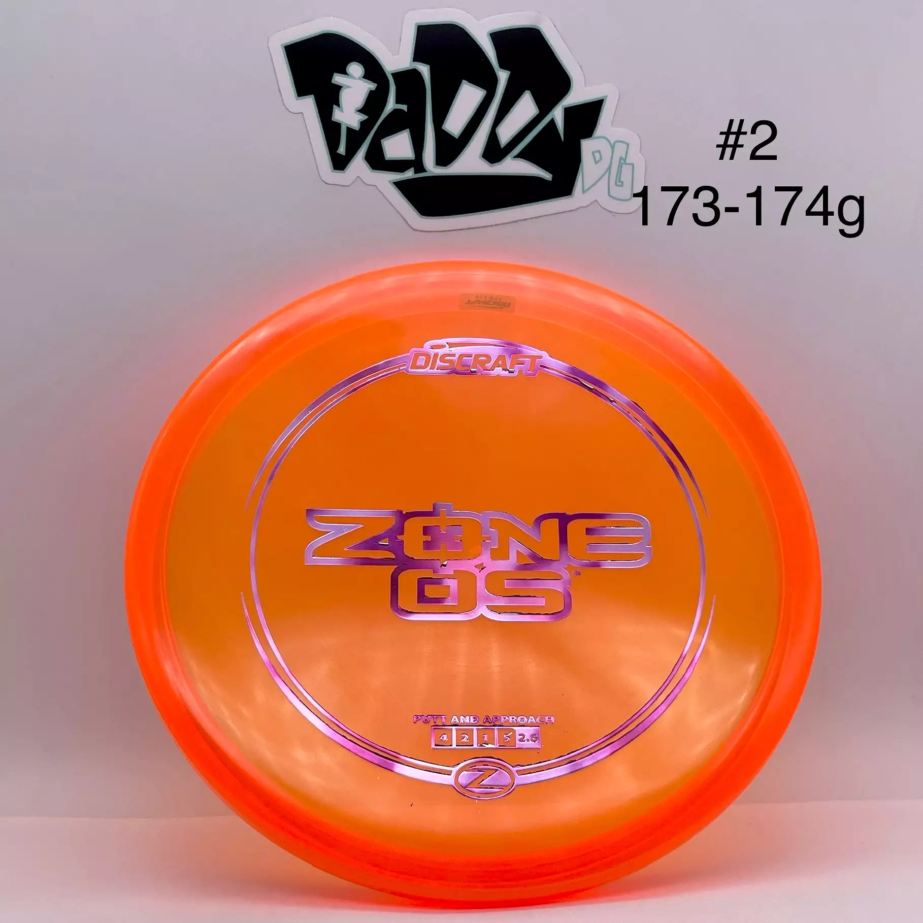 Discraft Z-Line Zone OS Putt & Approach