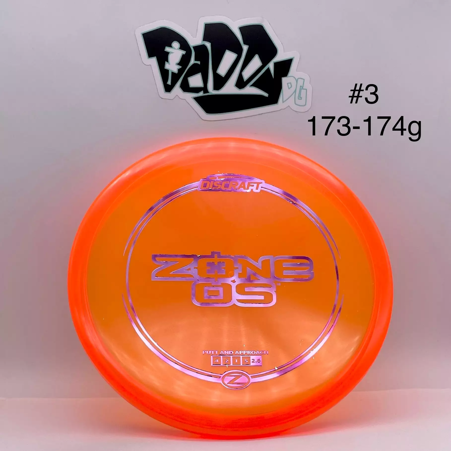 Discraft Z-Line Zone OS Putt & Approach