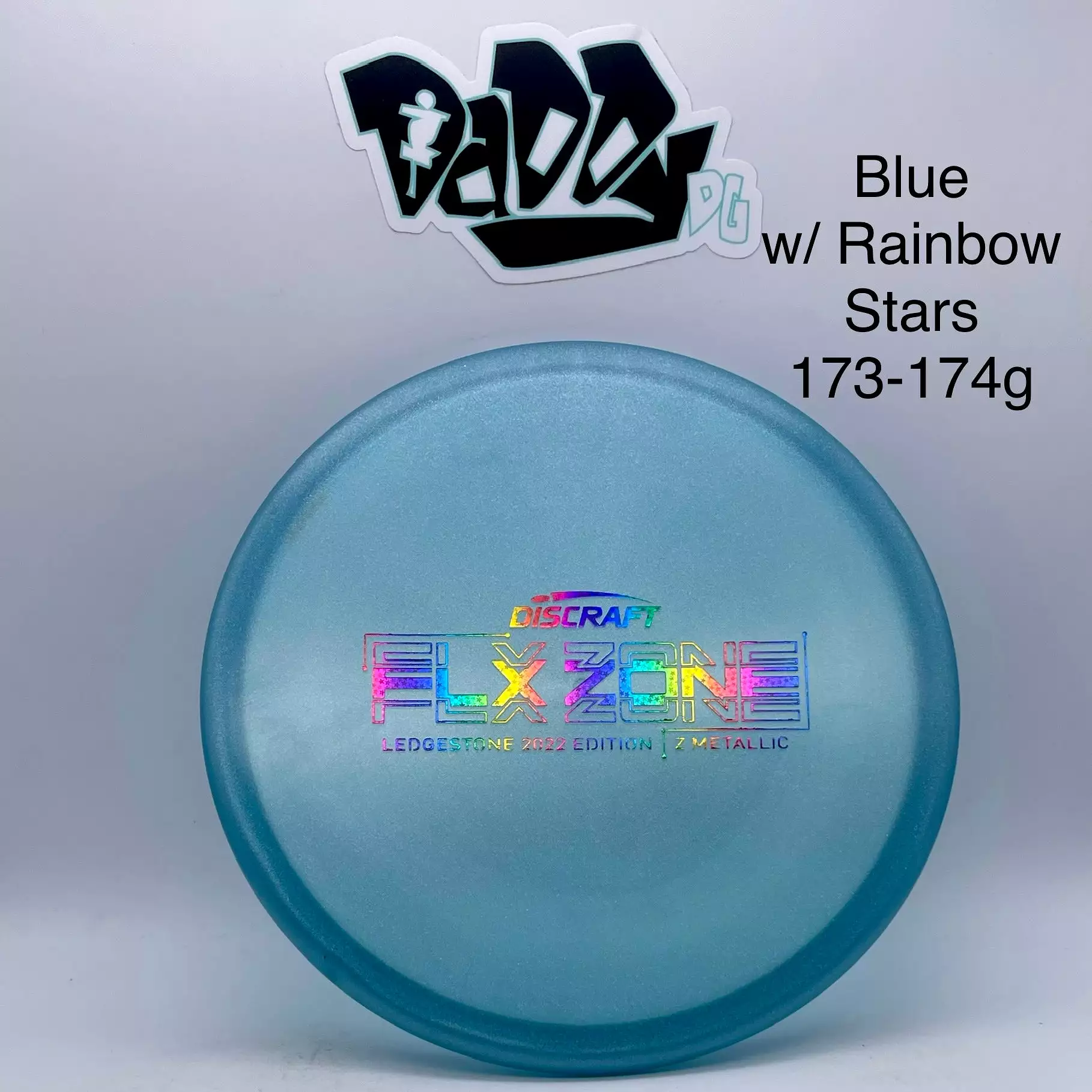 Discraft Z-Metallic Flx Zone 2022 Ledgestone Putt & Approach