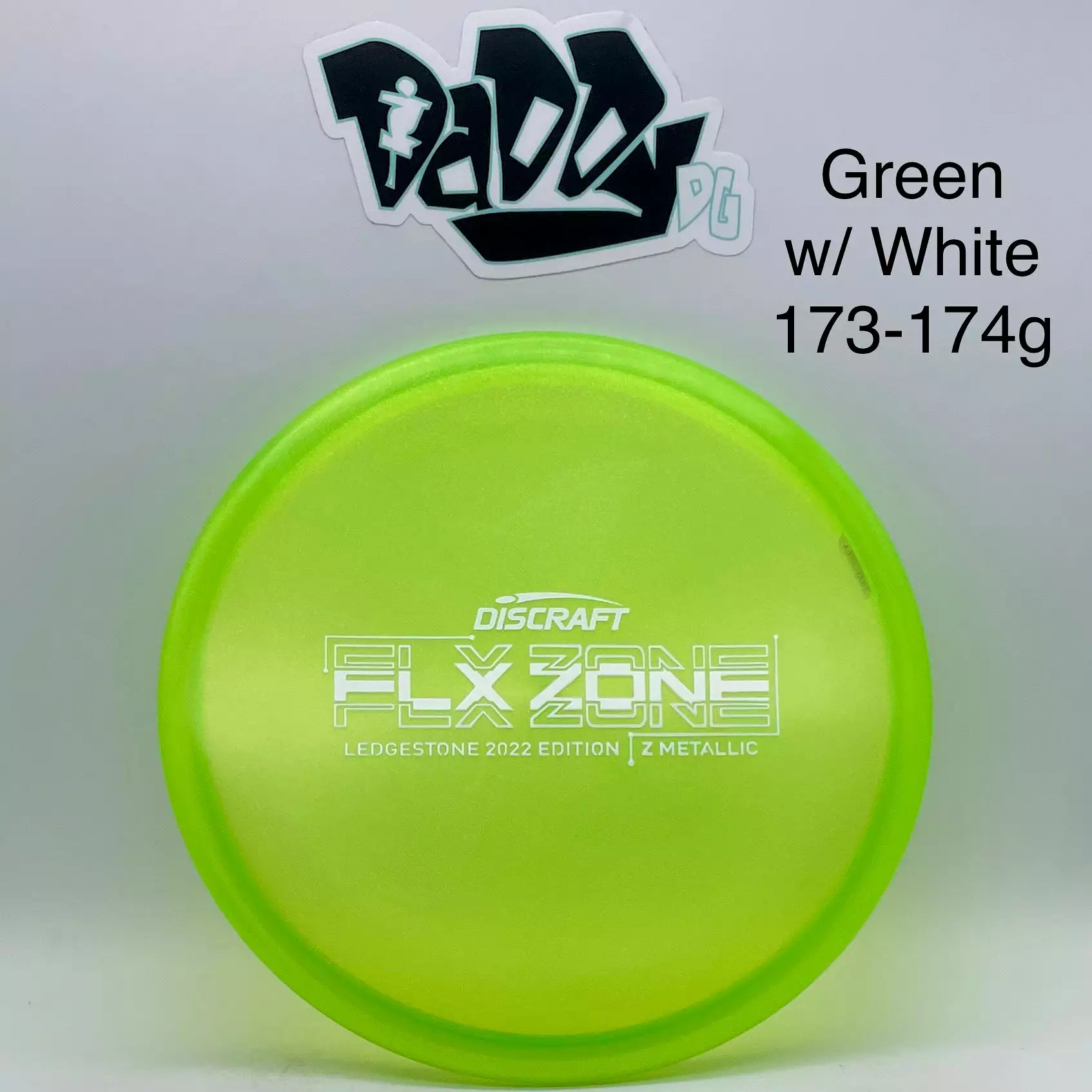 Discraft Z-Metallic Flx Zone 2022 Ledgestone Putt & Approach