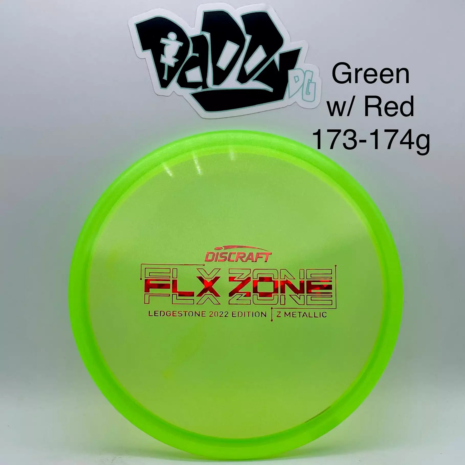 Discraft Z-Metallic Flx Zone 2022 Ledgestone Putt & Approach