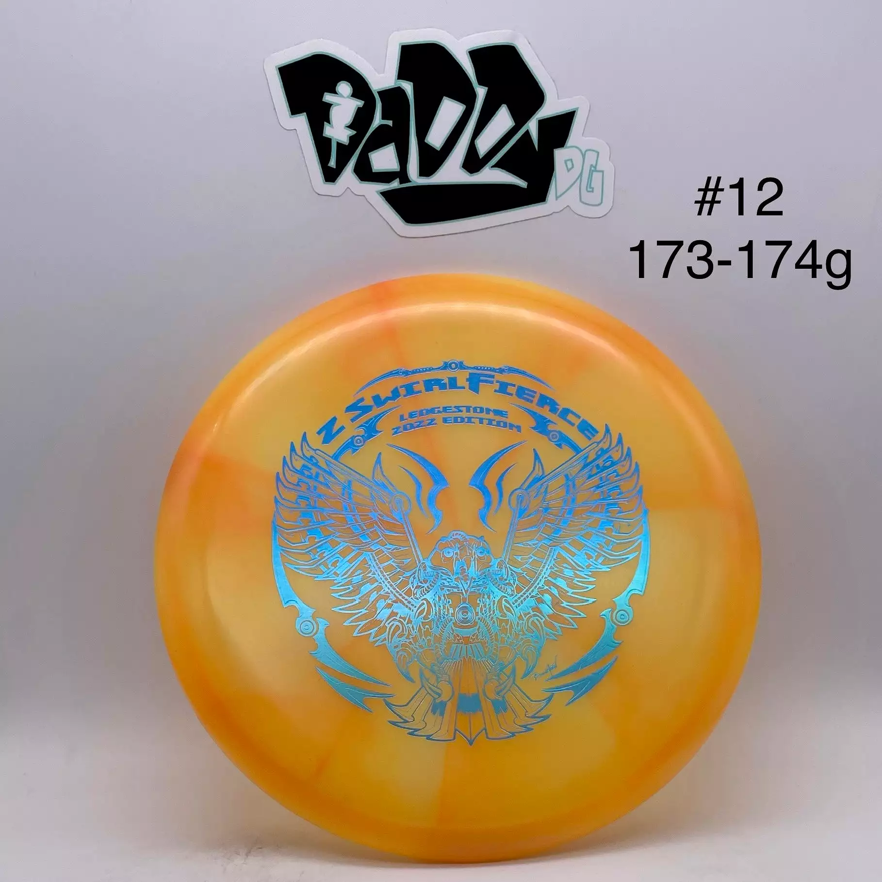 Discraft Z Swirl Fierce 2022 Ledgestone Edition Putt & Approach