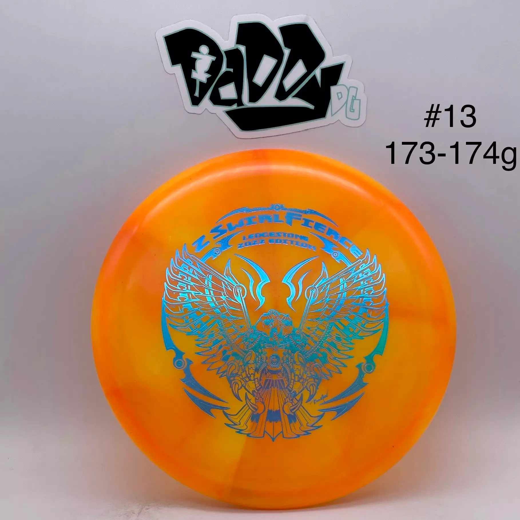 Discraft Z Swirl Fierce 2022 Ledgestone Edition Putt & Approach