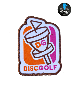 Dunkin Disc Golf Patch