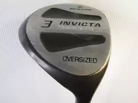 Dunlop Invicta Oversized #3 Fairway Wood Regular Flex Steel Shaft MRH