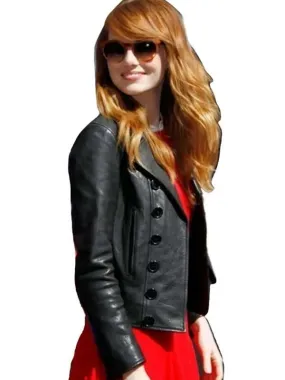 Emma Stone Leather Jacket - New American Jackets