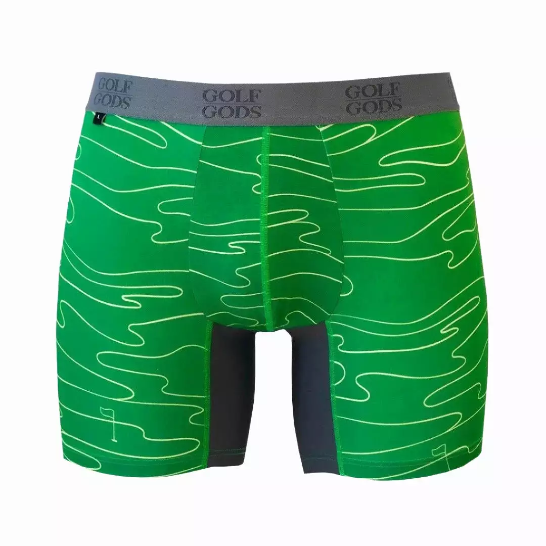 Endless Fairways Boxers Briefs in Green