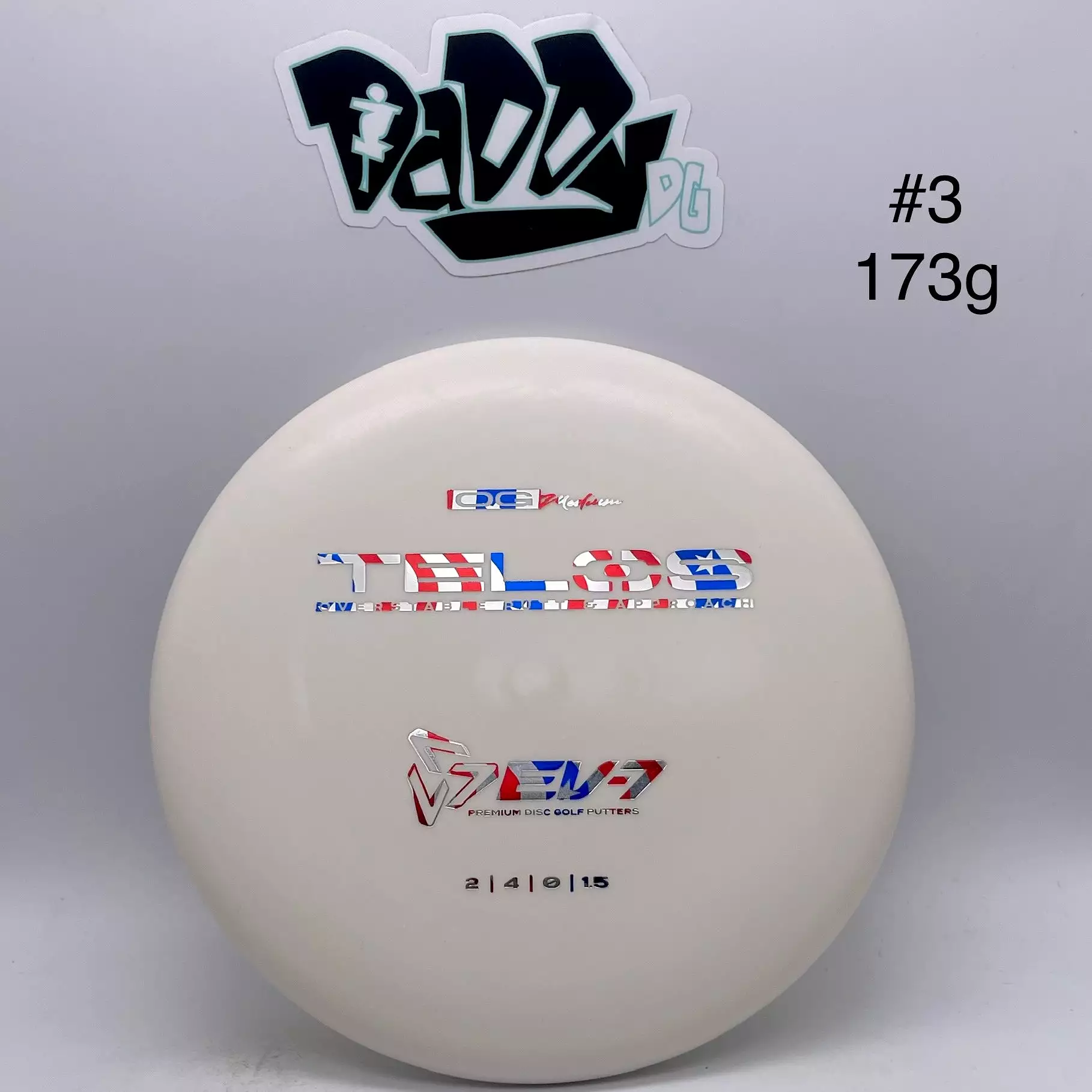 EV-7 Telos OG Medium Overstable Putt & Approach