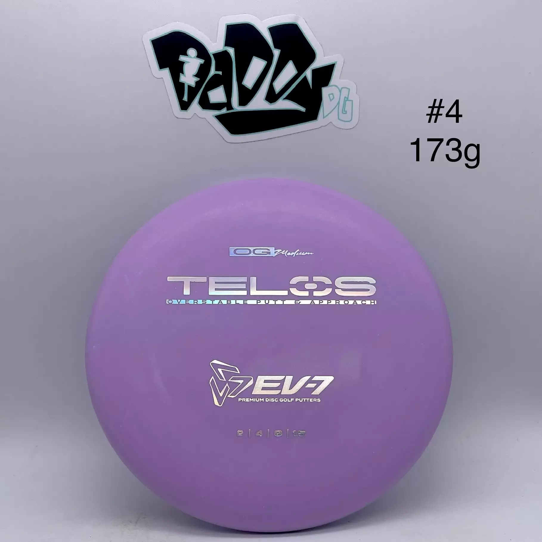 EV-7 Telos OG Medium Overstable Putt & Approach