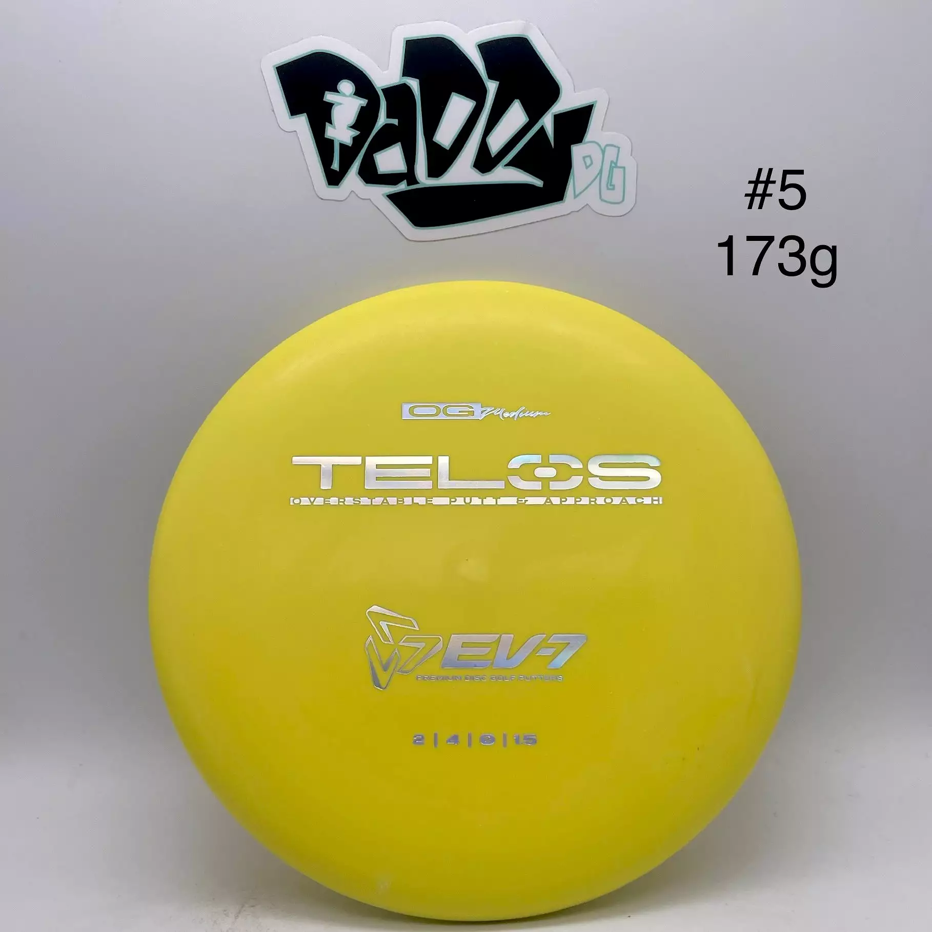 EV-7 Telos OG Medium Overstable Putt & Approach