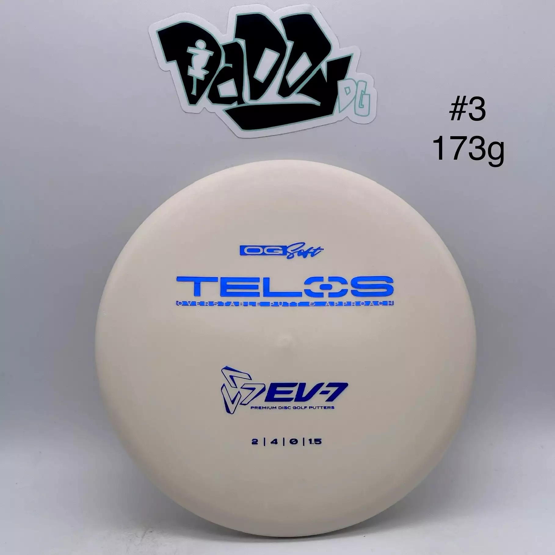 EV-7 Telos OG Soft Overstable Putt & Approach