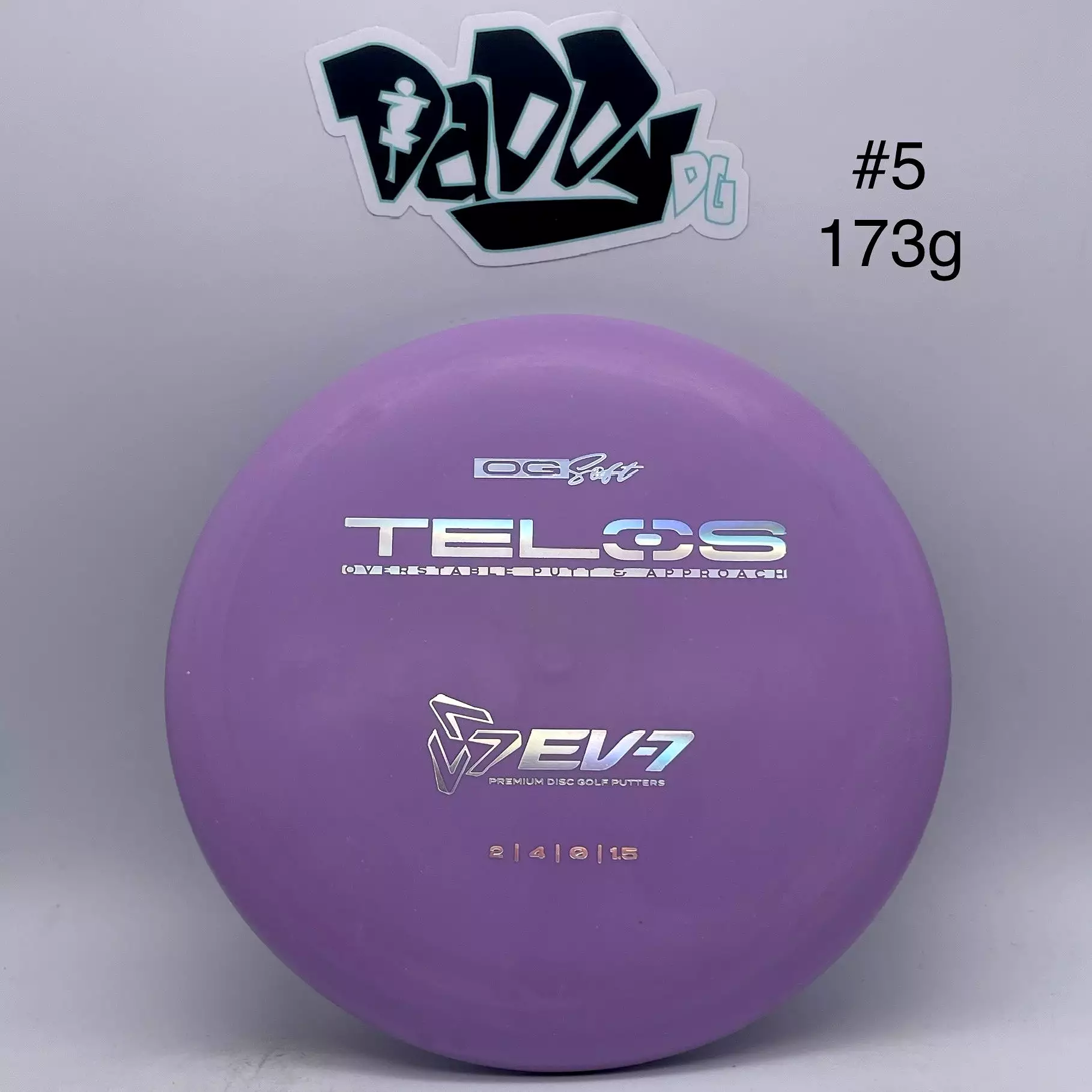 EV-7 Telos OG Soft Overstable Putt & Approach