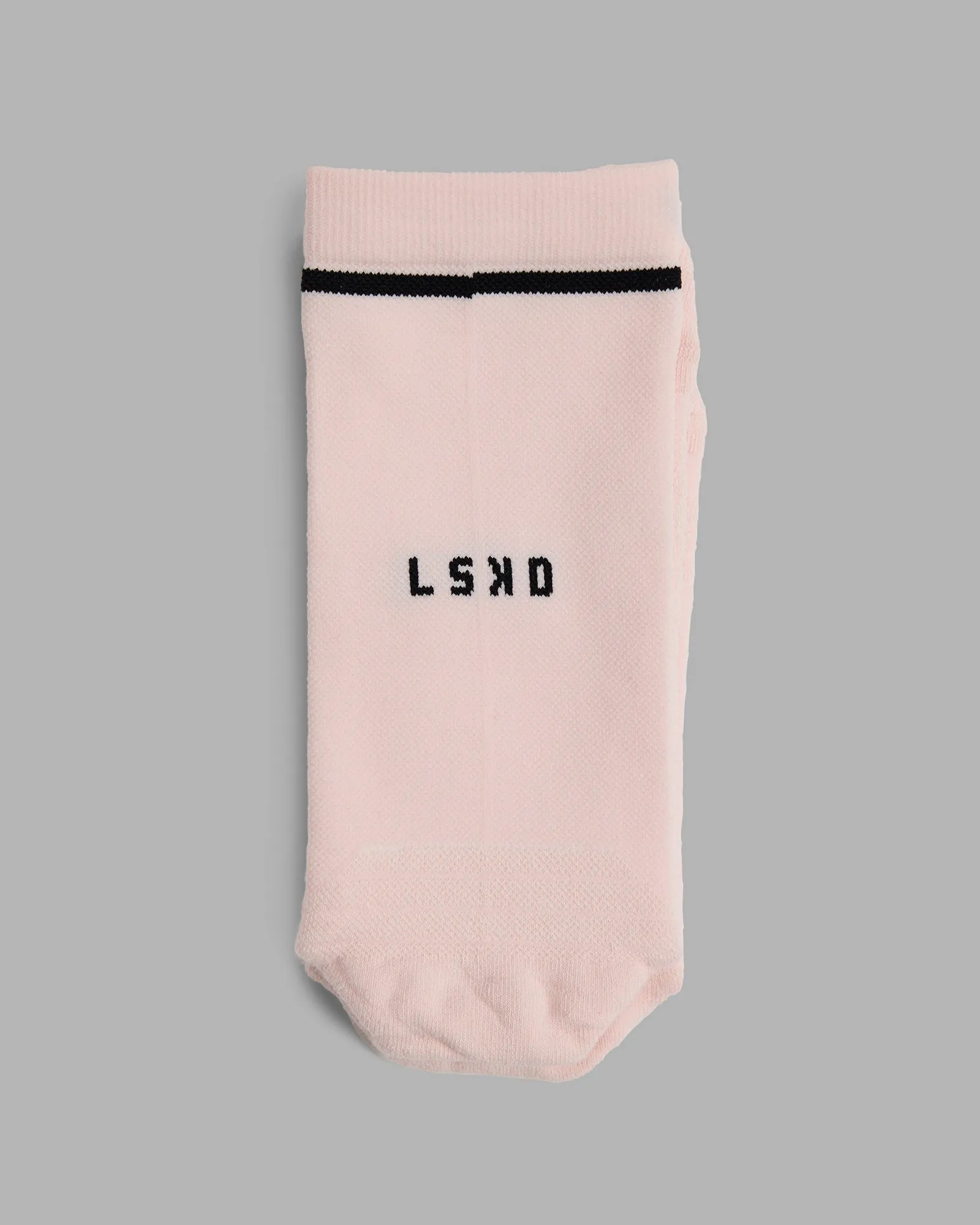 Fast Performance Crew Socks - Bubblegum-Black