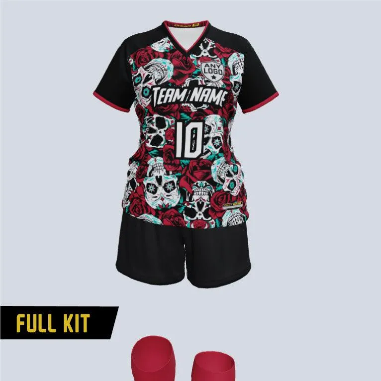 Gear Womens Custom Days of Dead Soccer Uniform Kit