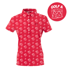 Golf & Pizza Women's Polo