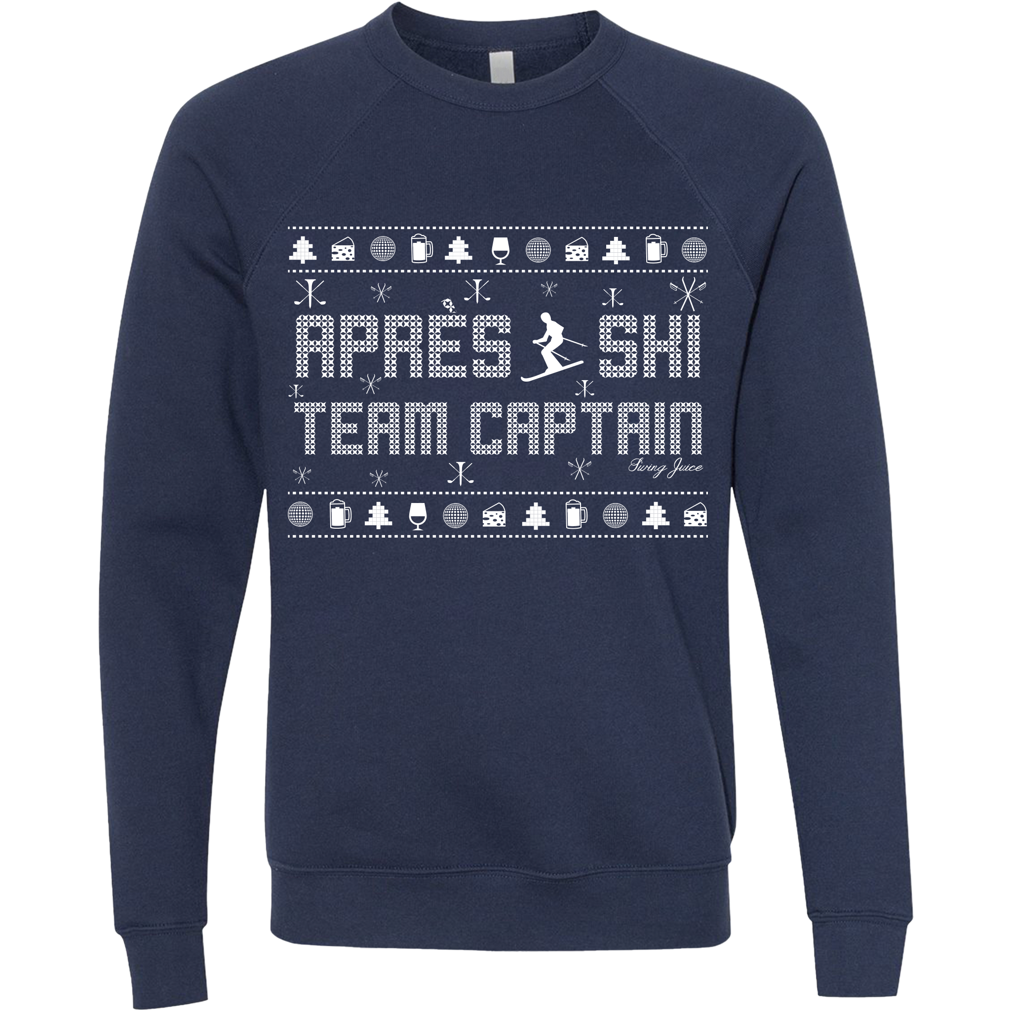 Golf Apres Ski Unisex Ugly Sweatshirt