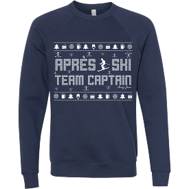 Golf Apres Ski Unisex Ugly Sweatshirt