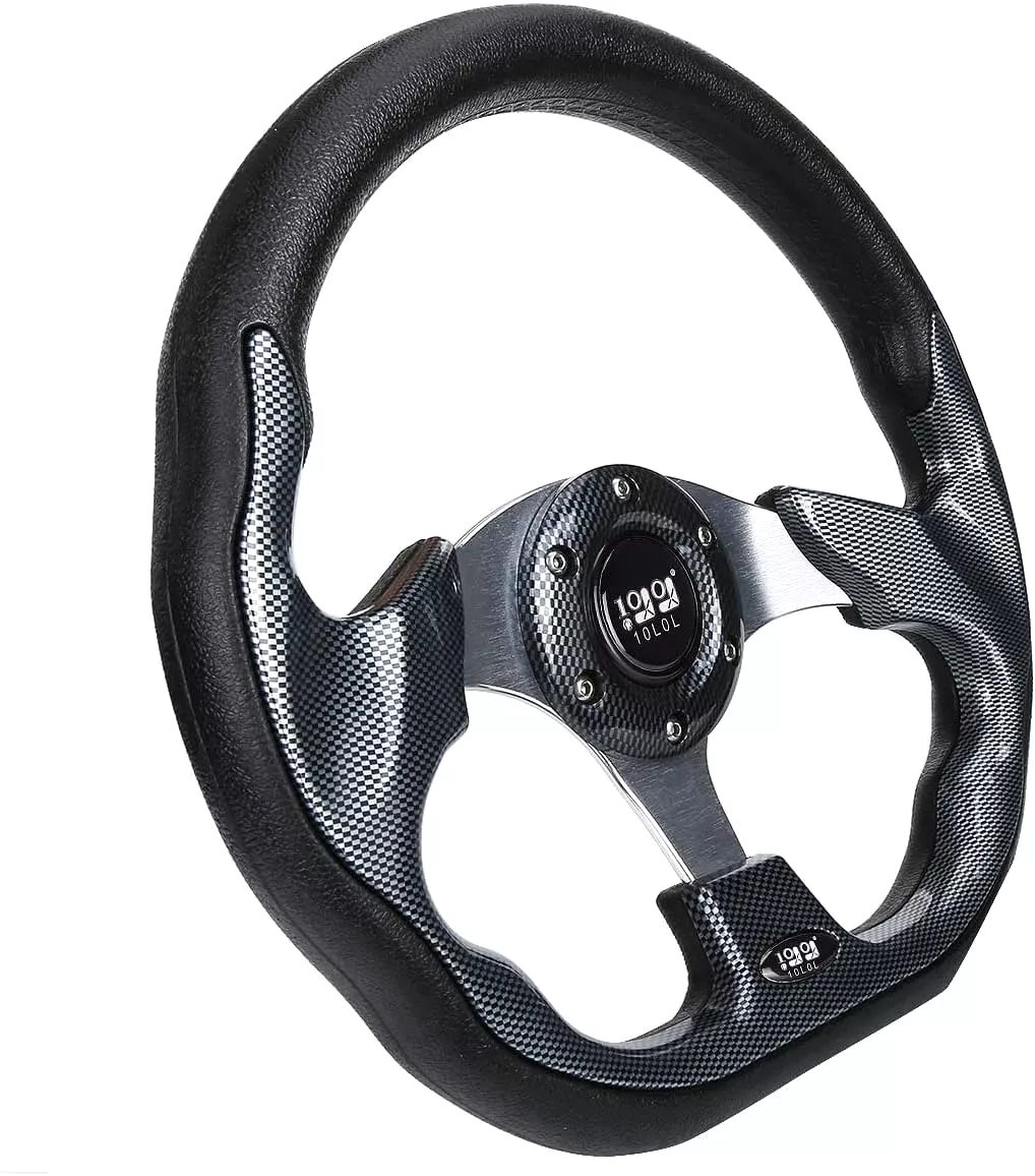 Golf Car Steering Wheel Suitable for EZGO Yamaha Club Car Various Models - 10L0L