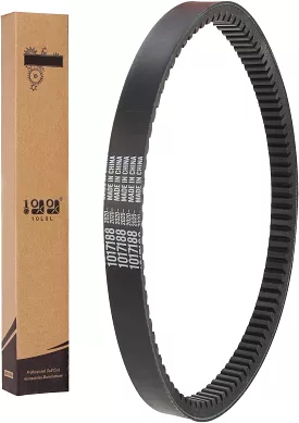 Golf Cart Drive Belt for Club Car DS & Precedent Carryall 1988-1991 Gas Models - 10L0L