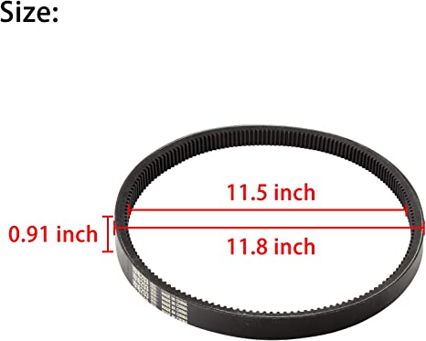 Golf Cart Drive Belt for Club Car DS 1992-up Precedent 2004-up - 10L0L